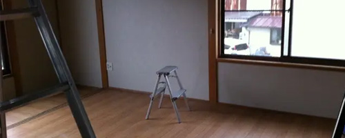 ルームクリーニング